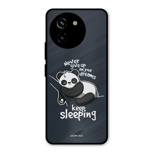 Keep Sleeping Vivo Y200i Mobile Back Cover - Typography PrintShield Case