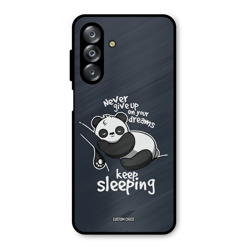 Keep Sleeping Samsung Galaxy A26 Mobile Back Cover - Typography PrintShield Case