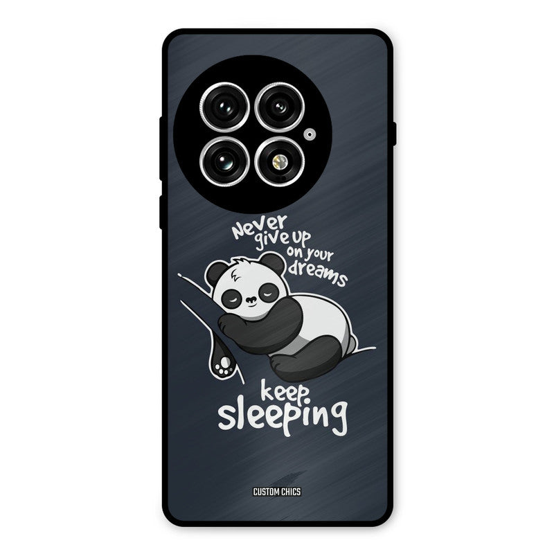 Keep Sleeping Oneplus 13 Mobile Back Cover - Typography PrintShield Case