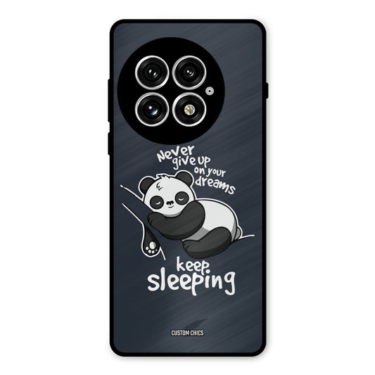 Keep Sleeping Oneplus 13 Mobile Back Cover - Typography PrintShield Case