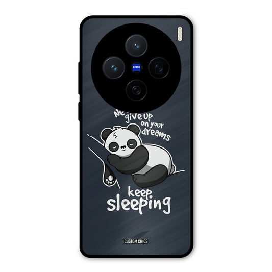 Keep Sleeping Vivo X200 Mobile Back Cover - Typography PrintShield Case