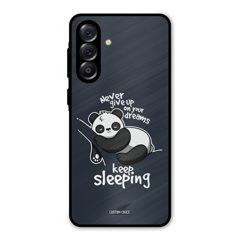 Keep Sleeping Samsung Galaxy A36 Mobile Back Cover - Typography PrintShield Case