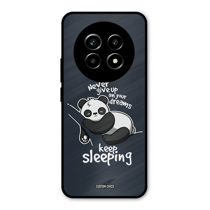 Keep Sleeping Realme 13 Pro Mobile Back Cover - Typography PrintShield Case