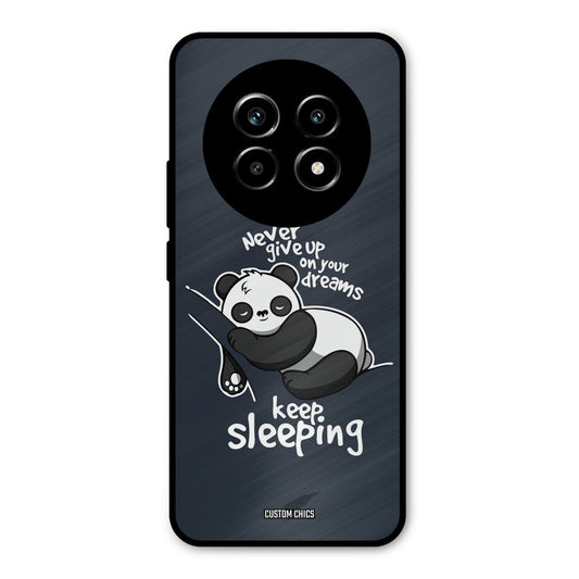 Keep Sleeping Realme 13 Pro Mobile Back Cover - Typography PrintShield Case