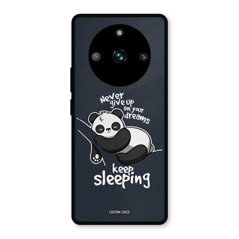 Keep Sleeping Realme 11 Pro Plus Mobile Back Cover - Typography PrintShield Case