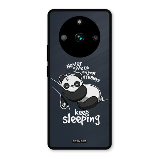 Keep Sleeping Realme 11 Pro Plus Mobile Back Cover - Typography PrintShield Case