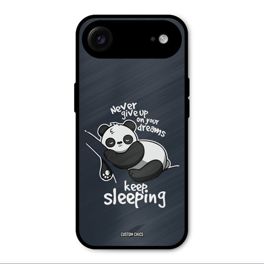 Keep Sleeping iPhone Air Mobile Back Cover - Typography PrintShield Case