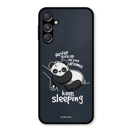 Keep Sleeping Samsung Galaxy M34 5G Mobile Back Cover - Typography PrintShield Case