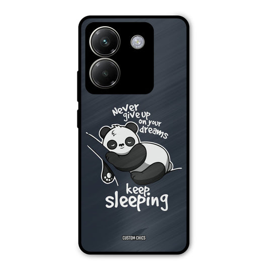Keep Sleeping Poco M7 Pro Mobile Back Cover - Typography PrintShield Case