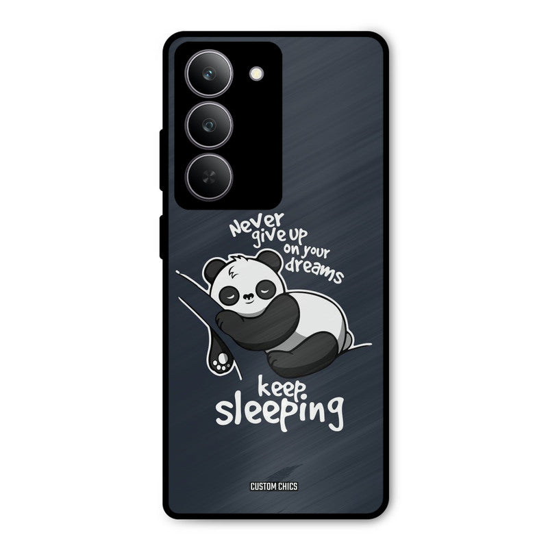 Keep Sleeping Realme 14x Mobile Back Cover - Typography PrintShield Case