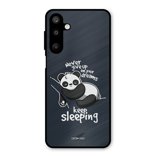 Keep Sleeping Samsung Galaxy M16 Mobile Back Cover - Typography PrintShield Case