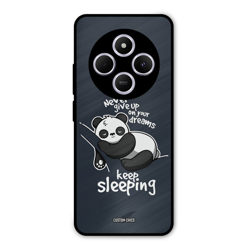 Keep Sleeping Poco M7 Mobile Back Cover - Typography PrintShield Case