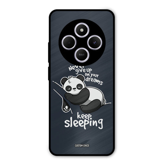Keep Sleeping Poco M7 Mobile Back Cover - Typography PrintShield Case