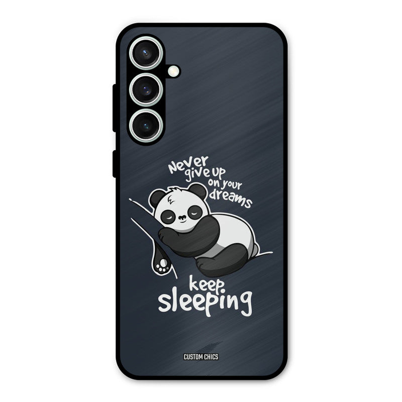 Keep Sleeping Samsung Galaxy S23 Mobile Back Cover - Typography PrintShield Case