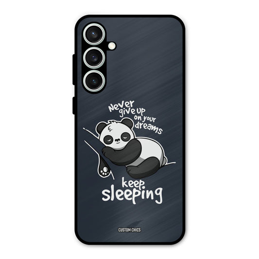 Keep Sleeping Samsung Galaxy S23 Mobile Back Cover - Typography PrintShield Case