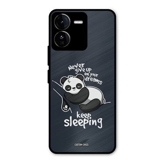 Keep Sleeping iQOO Z9 Mobile Back Cover - Typography PrintShield Case