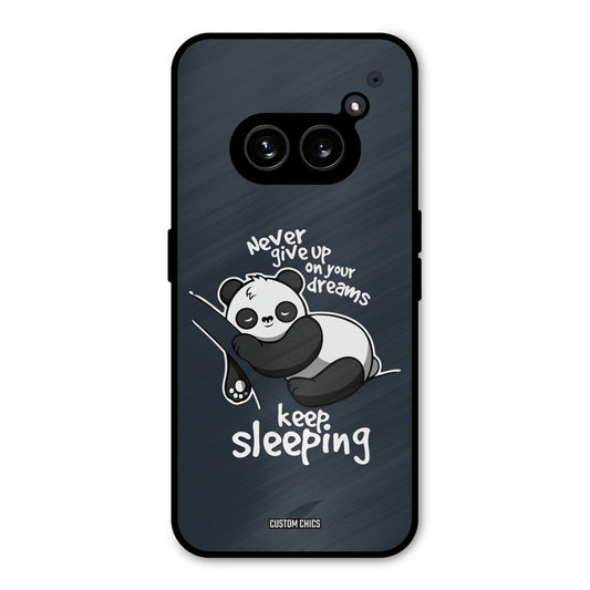 Keep Sleeping Nothing Phone 2a Mobile Back Cover - Typography PrintShield Case