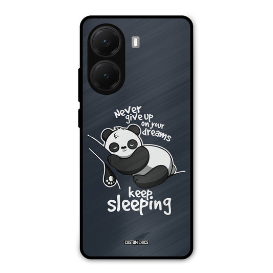 Keep Sleeping Poco X7 Pro Mobile Back Cover - Typography PrintShield Case