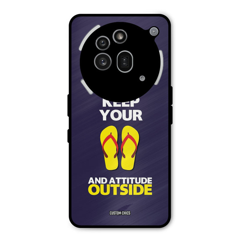 Keep Your Feet Outside Nothing Phone 3A Pro Mobile Back Cover - Typography PrintShield Case