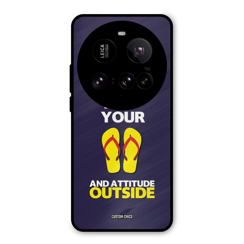 Keep Your Feet Outside Xiaomi Mi 15 Ultra Mobile Back Cover - Typography PrintShield Case