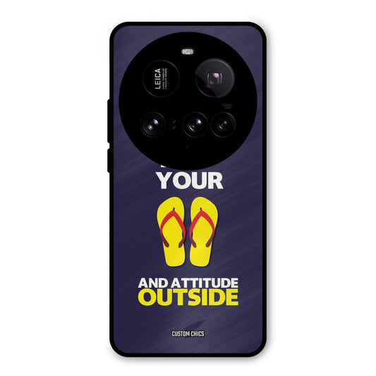 Keep Your Feet Outside Xiaomi Mi 15 Ultra Mobile Back Cover - Typography PrintShield Case