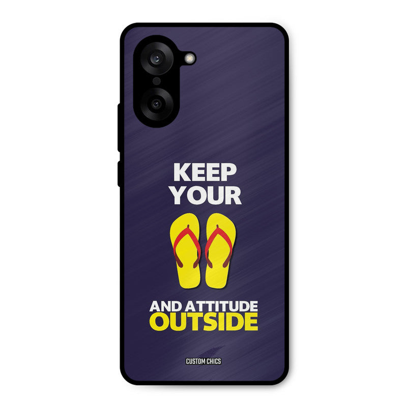 Keep Your Feet Outside Oneplus Nord CE5 Mobile Back Cover - Typography PrintShield Case