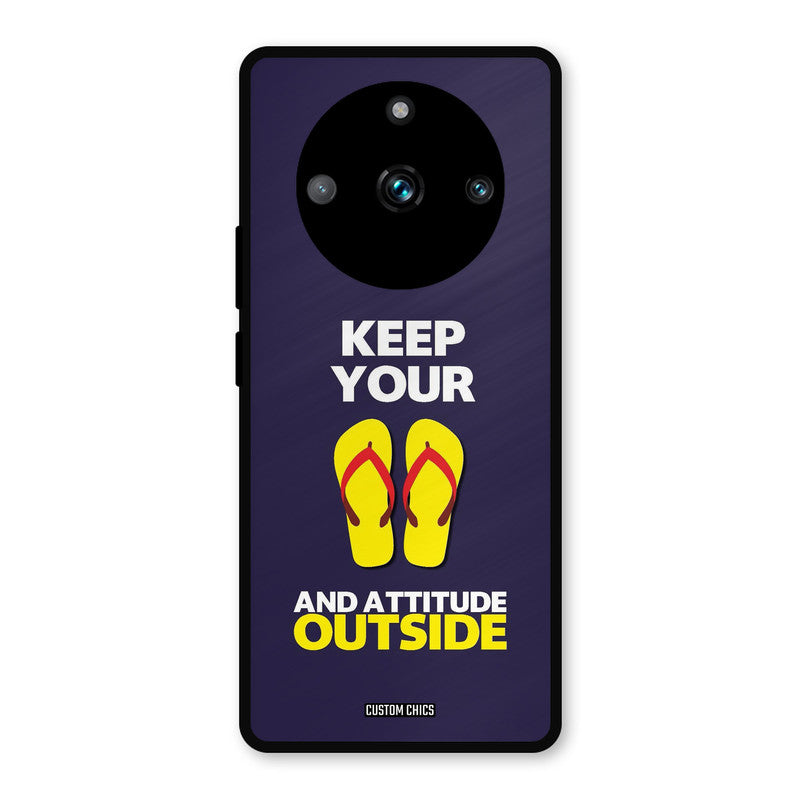 Keep Your Feet Outside Realme Narzo 60 Pro Mobile Back Cover - Typography PrintShield Case