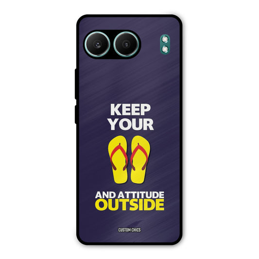 Keep Your Feet Outside OnePlus Nord 4 Mobile Back Cover - Typography PrintShield Case