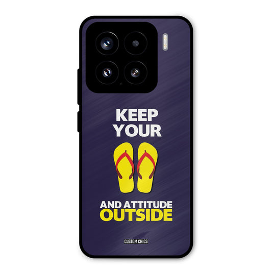 Keep Your Feet Outside Xiaomi 15 5G Mobile Back Cover - Typography PrintShield Case