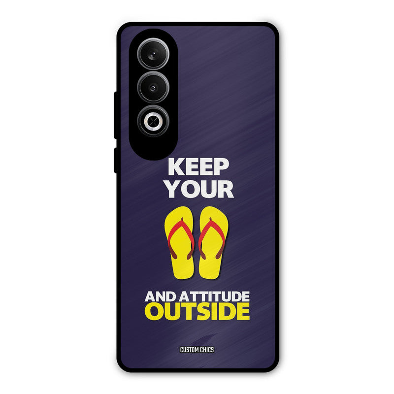 Keep Your Feet Outside OnePlus Nord CE4 Mobile Back Cover - Typography PrintShield Case