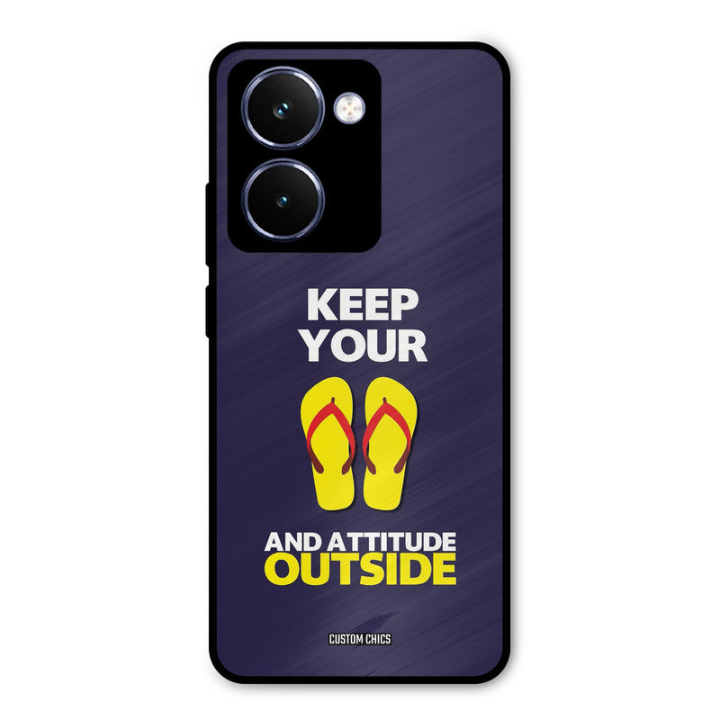 Keep Your Feet Outside Realme P3 Ultra Mobile Back Cover - Typography PrintShield Case