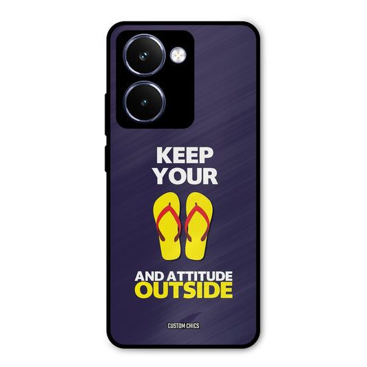 Keep Your Feet Outside Realme P3 Ultra Mobile Back Cover - Typography PrintShield Case