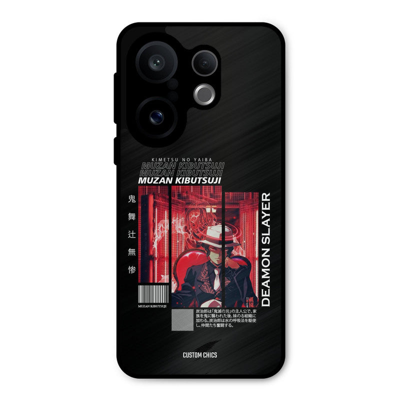 Kibutsuji Muzan Vivo X200 FE Mobile Back Cover - Anime PrintShield Case