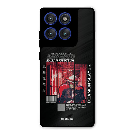Kibutsuji Muzan Motorola Edge 60 Pro Mobile Back Cover - Anime PrintShield Case