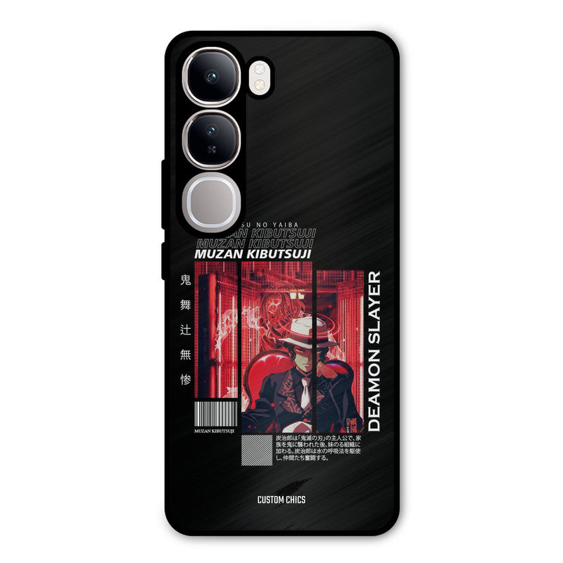 Kibutsuji Muzan Vivo Y300 Mobile Back Cover - Anime PrintShield Case