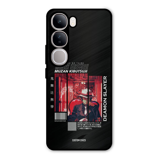 Kibutsuji Muzan Vivo Y300 Mobile Back Cover - Anime PrintShield Case