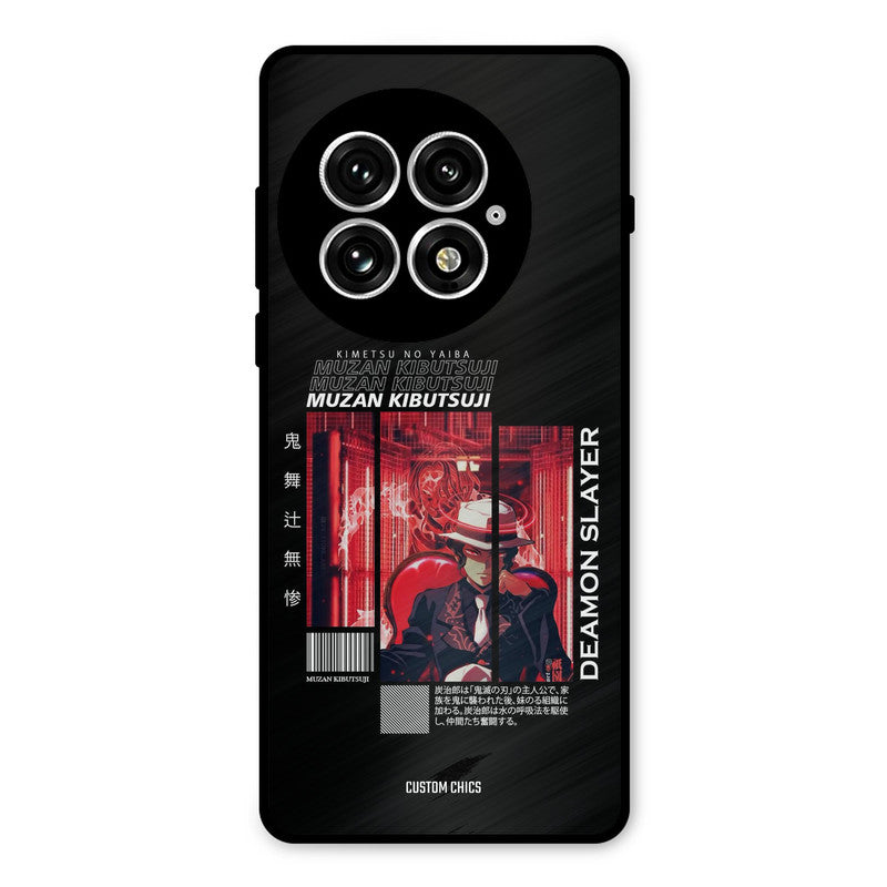 Kibutsuji Muzan Oneplus 13 Mobile Back Cover - Anime PrintShield Case