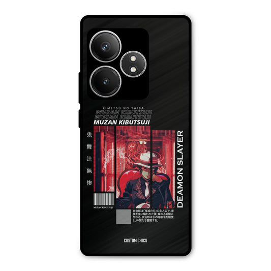 Kibutsuji Muzan Realme GT 6T Mobile Back Cover - Anime PrintShield Case