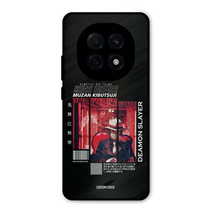 Kibutsuji Muzan Oppo F29 Pro Mobile Back Cover - Anime PrintShield Case