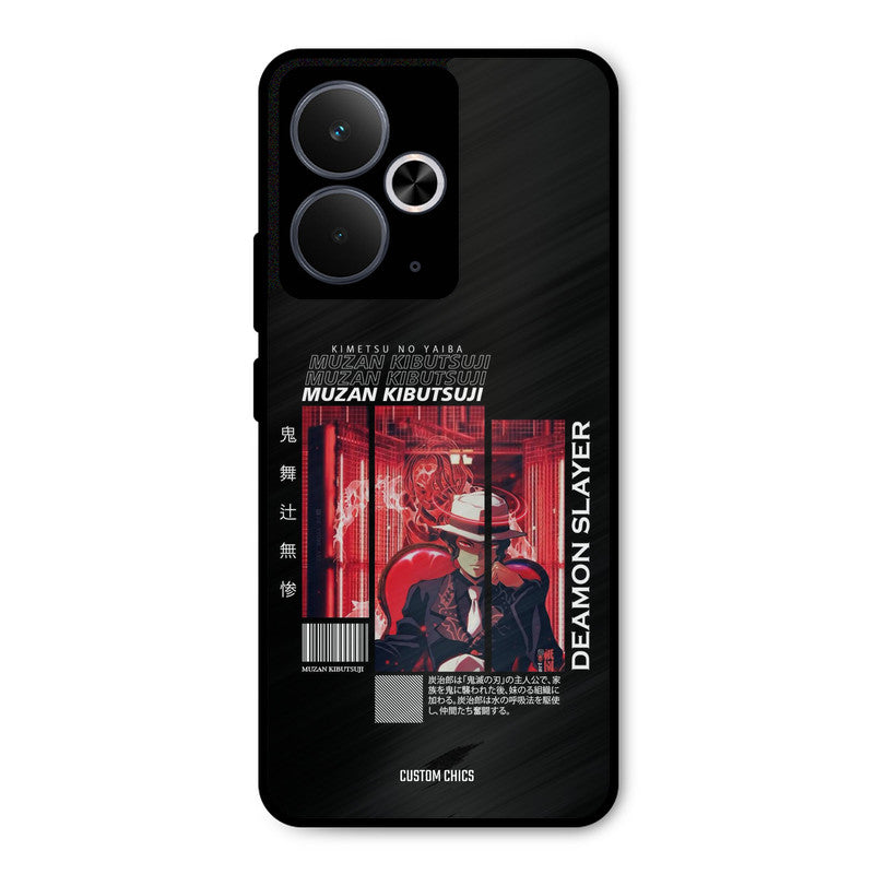 Kibutsuji Muzan Realme 14T Mobile Back Cover - Anime PrintShield Case