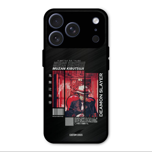Kibutsuji Muzan iPhone 17 Pro Max Mobile Back Cover - Anime PrintShield Case