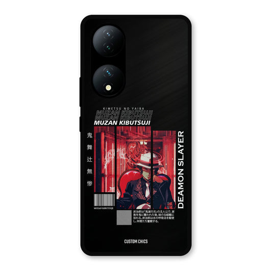 Kibutsuji Muzan Vivo Y100 Mobile Back Cover - Anime PrintShield Case