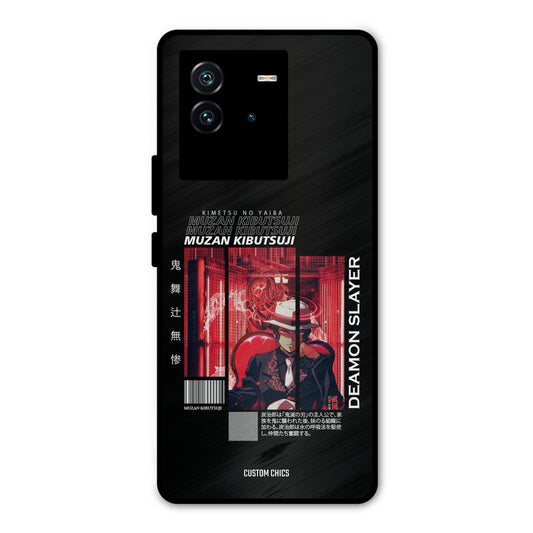 Kibutsuji Muzan iQOO Neo 6 5G Mobile Back Cover - Anime PrintShield Case
