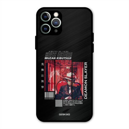 Kibutsuji Muzan iPhone 11 Pro Max Mobile Back Cover - Anime PrintShield Case