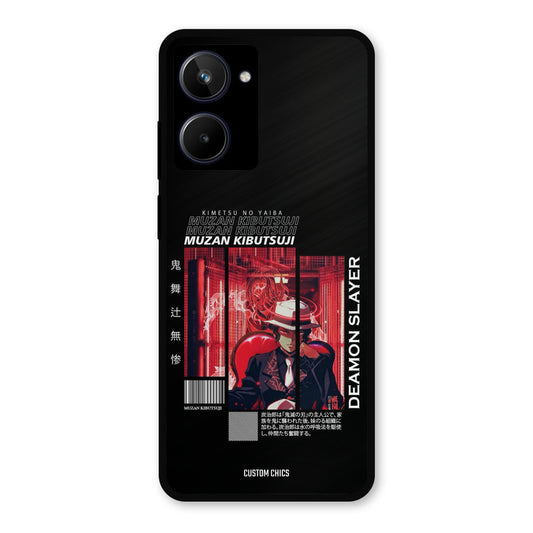 Kibutsuji Muzan Realme 10 Mobile Back Cover - Anime PrintShield Case
