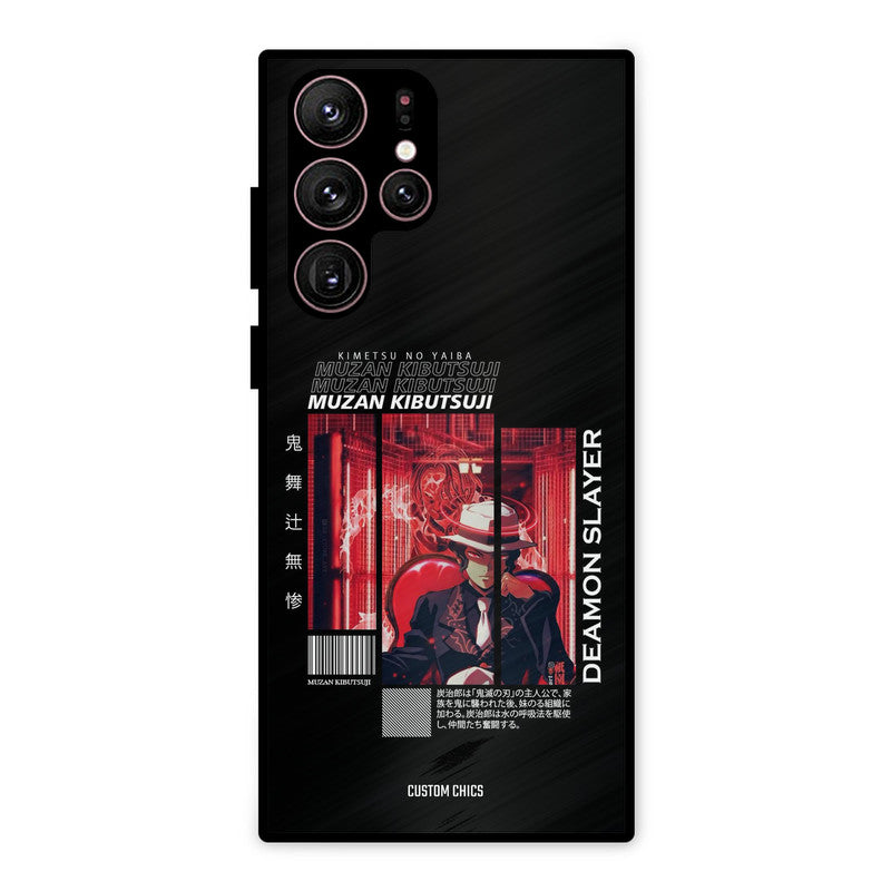 Kibutsuji Muzan Samsung Galaxy S22 Ultra Mobile Back Cover - Anime PrintShield Case