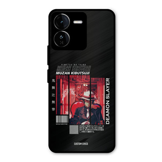 Kibutsuji Muzan iQOO Z9 Mobile Back Cover - Anime PrintShield Case