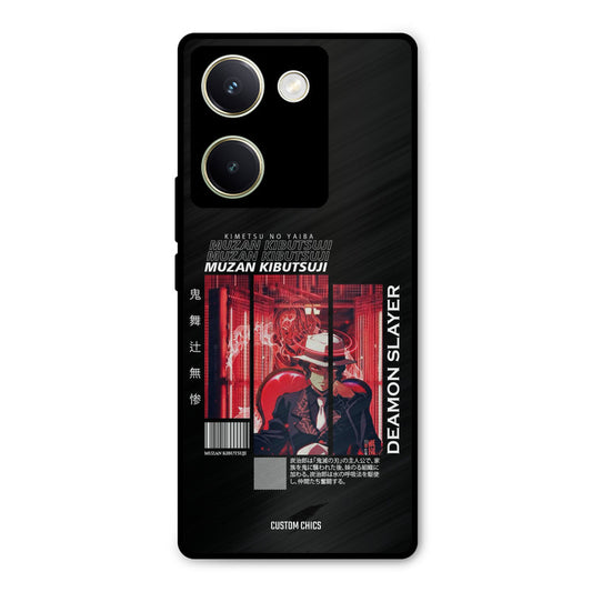 Kibutsuji Muzan Vivo Y200 Pro Mobile Back Cover - Anime PrintShield Case