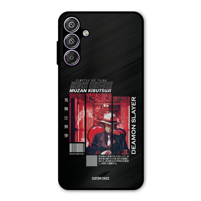 Kibutsuji Muzan Samsung Galaxy F15 Mobile Back Cover - Anime PrintShield Case