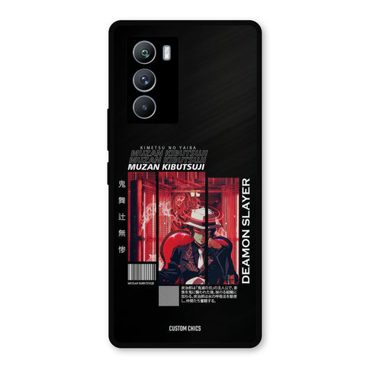 Kibutsuji Muzan iQOO 9SE Mobile Back Cover - Anime PrintShield Case